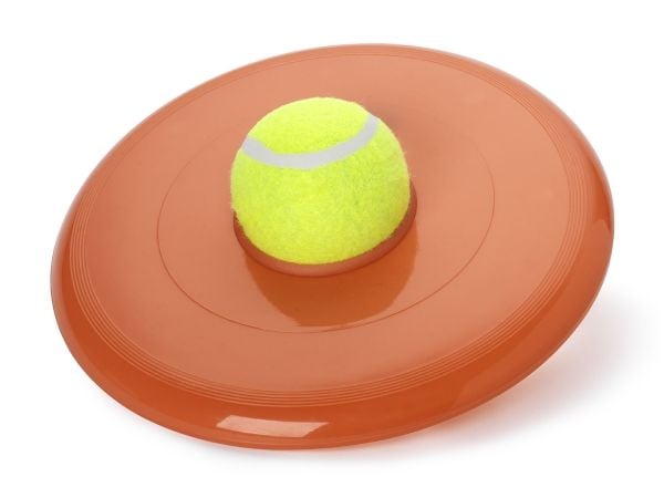 DOGMAN Koiran lelu Frisbee tenniksen kanssa