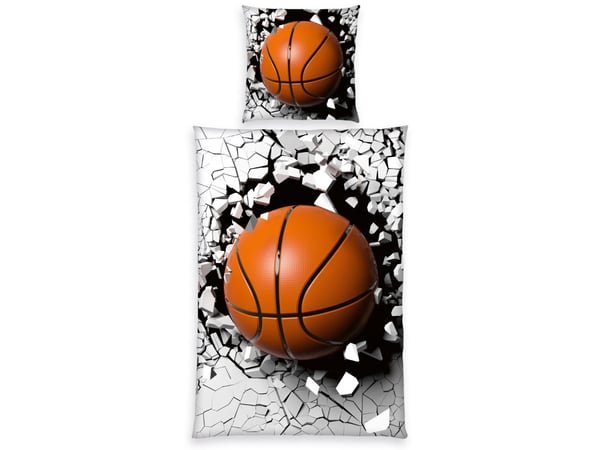 Basketball 3D sengetøy - 100 prosent bomull Basketball 3D sengetøy - 100 prosent bomull
