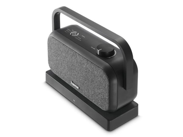 Hama 00221849, Trådløs, 60 - 18000 Hz, 4 O, Svart, Grå