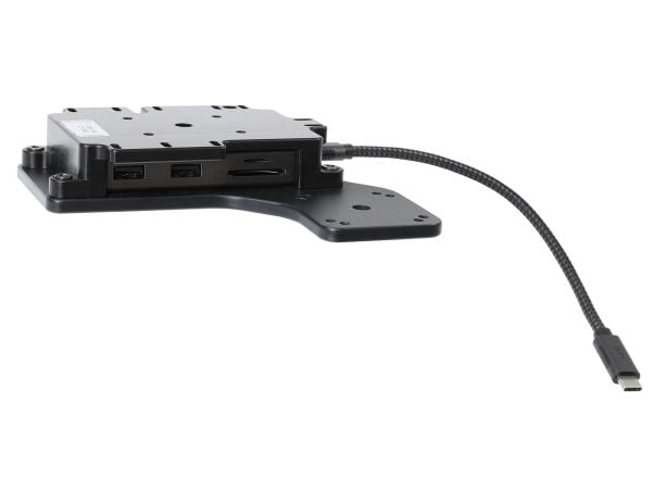 Brodit 217042, USB Type-C, HDMI, RJ-45, USB 3.0, MicroSD (TransFlash), SD, 1000 Mbit/s, Sort, 100 W