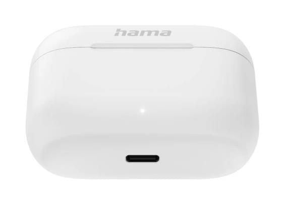 Hama Passion Clear II, True Wireless Stereo (TWS), Samtaler/musikk, 20 - 20000 Hz, 50 g, Hodesett, Hvit