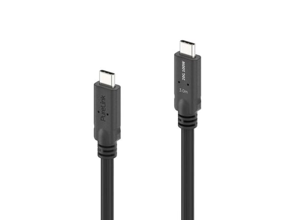 PureLink PI6600-050, 5 m, USB C, USB C, USB 3.2 Gen 1 (3.1 Gen 1), 10 Gbit/s, Sort