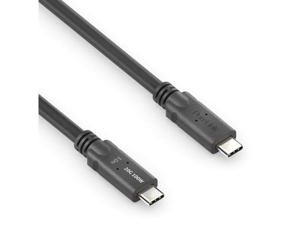PureLink PI6600-050, 5 m, USB C, USB C, USB 3.2 Gen 1 (3.1 Gen 1), 10 Gbit/s, Sort