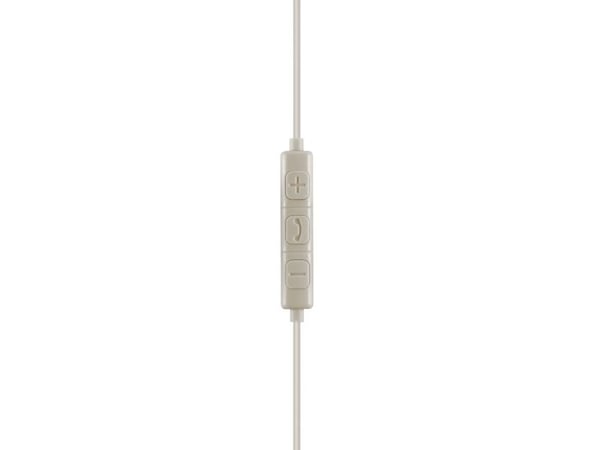 Hama 00221793, Koblet med ledninger (ikke trådløs), Samtaler/musikk, 20 - 20000 Hz, 10 g, Hodesett, Beige