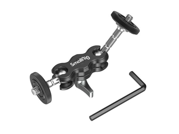 SmallRig 3238B, Arm med kulehode, Sort, Akrylonitril-butadien-styren (ABS), Aluminium, 5 kg, 1/4-20", 109,3 mm
