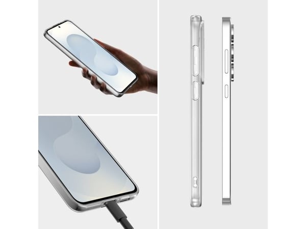 4smarts 360° beskyttelsessett for Samsung Galaxy S25 FE (4S541684)