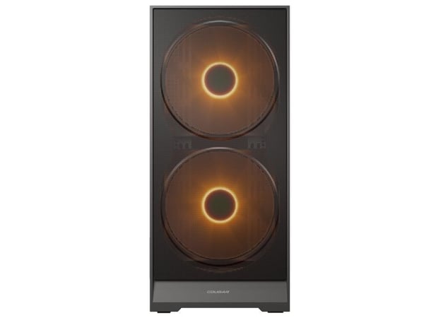 COUGAR AIRFACE 180, Midi Tower, PC, Svart, ATX, CEB, micro ATX, Mini-ITX, Gaming, Mer