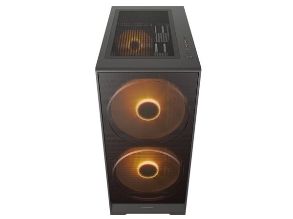 COUGAR AIRFACE 180, Midi Tower, PC, Svart, ATX, CEB, micro ATX, Mini-ITX, Gaming, Mer
