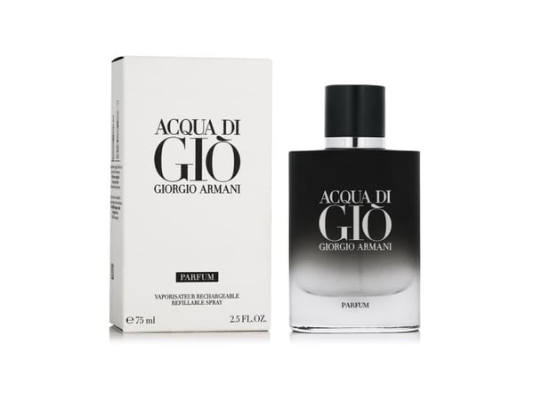 GIORGIO ARMANI ACQUA DI GIO PARFUM RECARGABLE 75ML VAPORIZADOR
