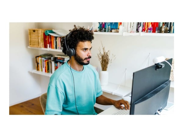 Logitech Zone Wired 2 - Hodesett - on-ear - kablet - aktiv støydemping - grafitt
