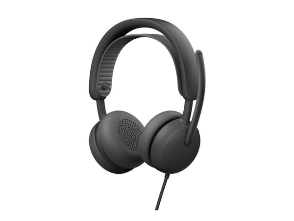 Logitech Zone Wired 2 - Hodesett - on-ear - kablet - aktiv støydemping - grafitt
