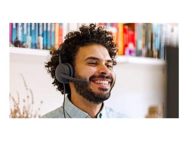 Logitech Zone Wired 2 - Hodesett - on-ear - kablet - aktiv støydemping - grafitt