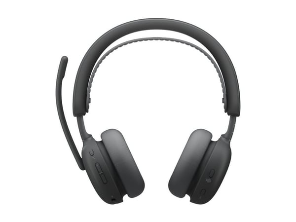 Logitech Zone Wireless 2 ES for Business - Hodesett - on-ear - Bluetooth - trådløs, kablet - aktiv støydemping - USB-C - grafitt - Certified for Mi...