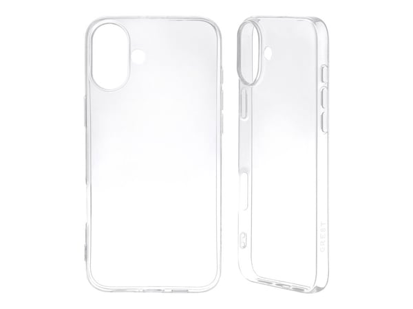 GRE8T - Baksidedeksel for mobiltelefon - GRS - termoplast-polyuretan (TPU), polylaktid (PLA) - gjennomsiktig - for Apple iPhone 17