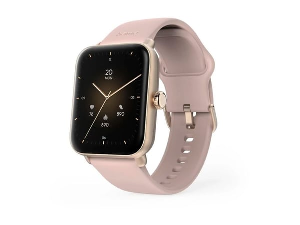 Hama 6010 - 44 mm - plastic rose gold - smartklokke med stropp - silikon - rose - display 1.65" - Bluetooth - 40 g