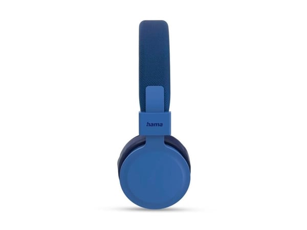 Hama Freedom Lit II - Hodetelefon med mikrofon - on-ear - Bluetooth - trådløs - blå