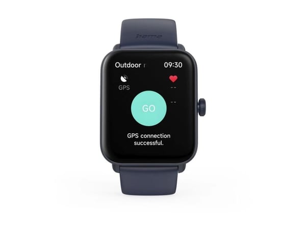 Hama 6010 - 44 mm - blue plastic - smartklokke med stropp - silikon - blå - display 1.65" - Bluetooth - 40 g