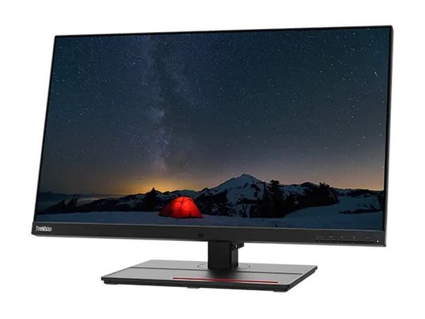 Lenovo ThinkVision P27u-20 - LED-skjerm - 27" - 3840 x 2160 4K @ 60 Hz - IPS - 450 cd/m² - 1000:1 - 4 ms - Thunderbolt 4, 2xHDMI, DisplayPort - høy...