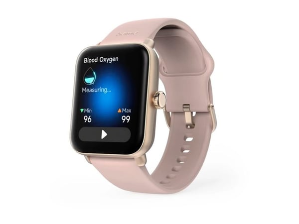 Hama 6010 - 44 mm - plastic rose gold - smartklokke med stropp - silikon - rose - display 1.65" - Bluetooth - 40 g