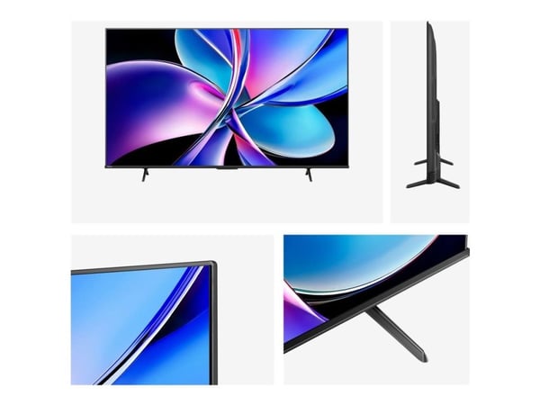 Hisense 65E77Q PRO, 165,1 cm (65"), 3840 x 2160 pikseliä, QLED, Älytelevisio, Wi-Fi, musta