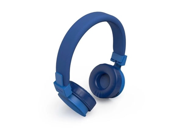 Hama Freedom Lit II - Hodetelefon med mikrofon - on-ear - Bluetooth - trådløs - blå