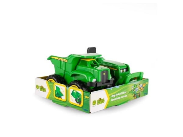 John Deere mini hiekkalaatikkotraktori ja kippisarja