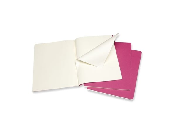 Moleskine Cahier, Monokromatisk, Rosa, 120 ark, 70 g/m², Universell