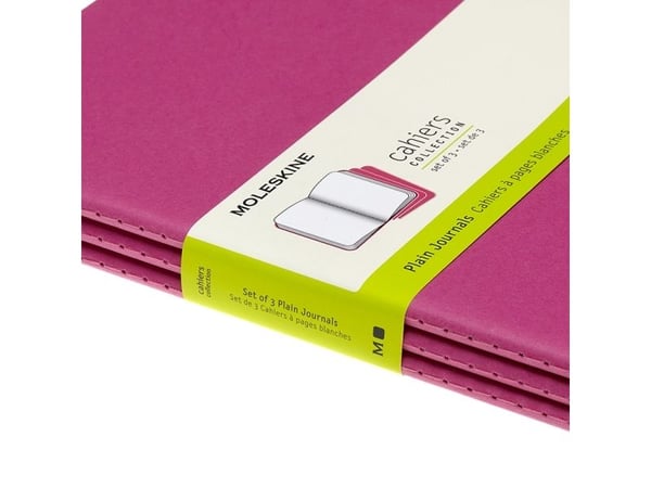 Moleskine Cahier, Monokromatisk, Rosa, 120 ark, 70 g/m², Universell