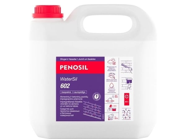 Impregnering for porøse overflater PENOSIL Watersil 602 3 l