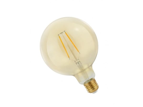 BULB SPECTRUM LED G125 E27 4,9W 490 lm 2400K AMB