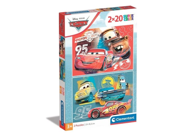 Clementoni PUZZLE 2X20EL CLM 24808 AUTOT PUD