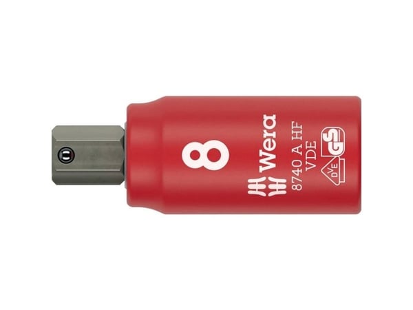 Wera 05005904001, 1 stykker, Hexagon, 1/4", 8 mm, 30 g
