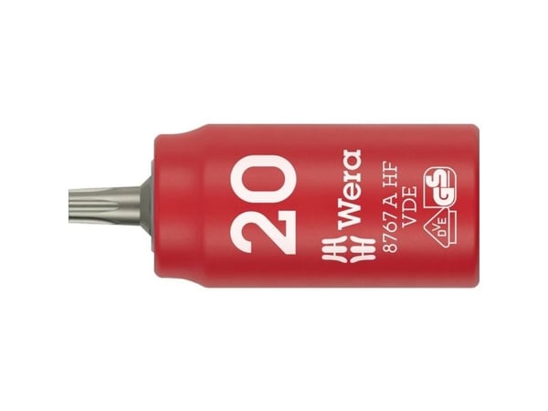 Wera 05005922001, 1 stykker, Torx Plus, 1/4", TX20, 35 mm, 28 g