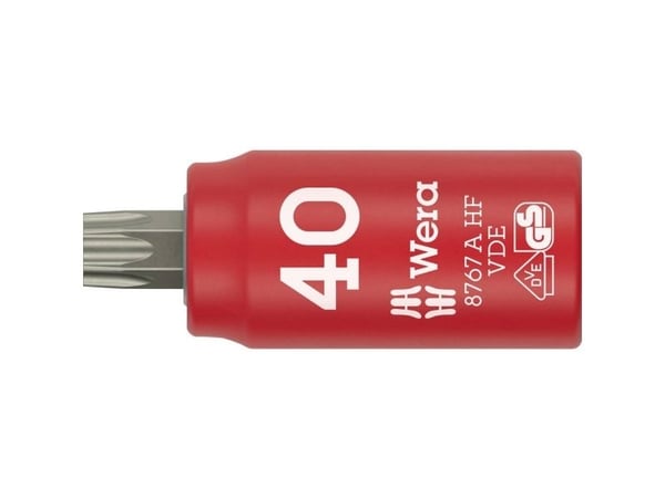 Wera 05005926001, Stikkontakt, 1/4", Metrisk/imperisk, 3 mm, 1/4", TX40