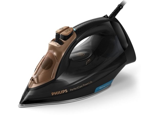 Philips PerfectCare GC3929/60, Dampstrykejern, SteamGlide Plus strykesål, 200 g/min, 45 g/min, 0,3 L, 2 min.