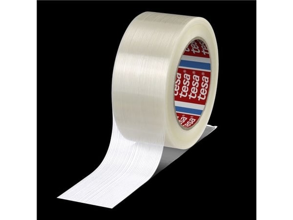 Filamenttiteippi Tesa, 50 mm x 50 m, 3 ruller pakkaus