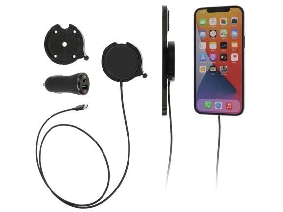 Brodit 216324, Mobiltelefon/smarttelefon, Aktiv holder, Bil/innendørs, Svart