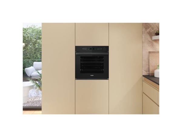 Whirlpool Absolute AKZ9S 8220 FB - Ovn - med dampfunksjon - innebygd - fordypning - bredde: 56 cm - dybde: 55 cm - høyde: 58.3 cm - med selvrens - ...
