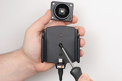 Brodit 727370, Mobiltelefon/smarttelefon, Aktiv holder, Bil/innendørs, Svart