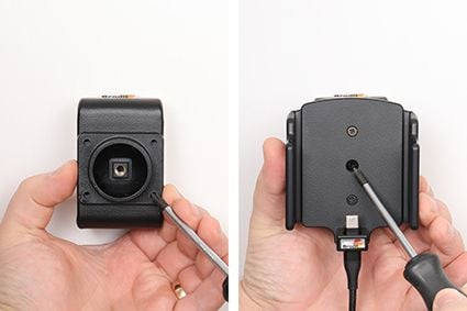 Brodit 727370, Mobiltelefon/smarttelefon, Aktiv holder, Bil/innendørs, Svart