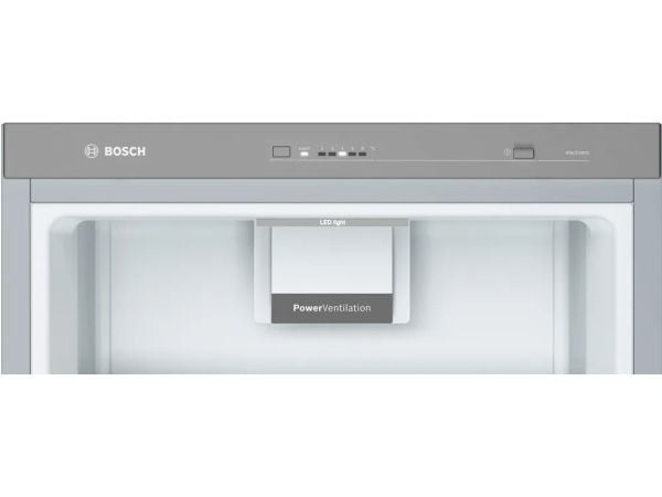 Bosch Serie | 4 KSV36CIDP - Kjøleskap - bredde: 60 cm - dybde: 65 cm - høyde: 186 cm - 346 liter - Klasse D - børstet stål