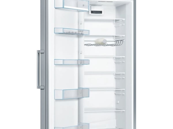 Bosch Serie | 4 KSV36CIDP - Kjøleskap - bredde: 60 cm - dybde: 65 cm - høyde: 186 cm - 346 liter - Klasse D - børstet stål