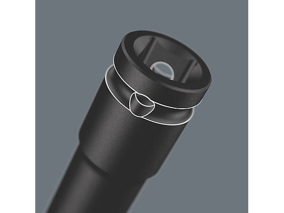 Wera 05005574001, Stikkontakt, 3/8", Imperisk, 1 hoder, 7/8", 63 mm