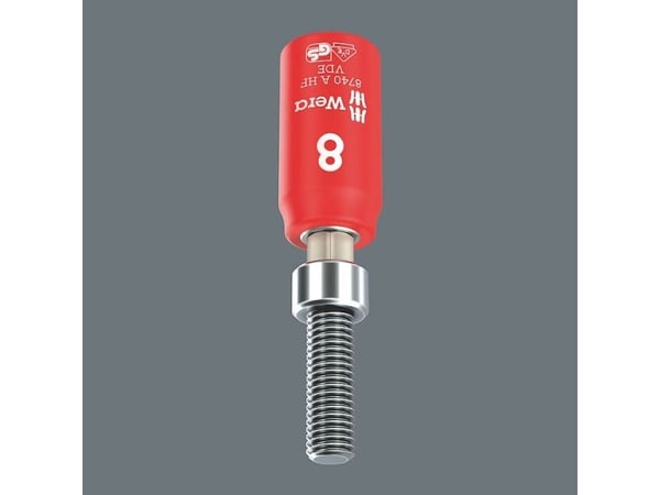 Wera 05005900001, Uttag, 1/4", Metriska/brittiska, 3 mm, 1/4", 3 mm