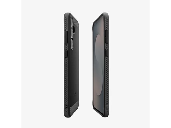 Spigen Rugged Armor, Mobilskal, Samsung, Galaxy S25 FE, 17 cm (6.7"), Svart