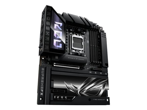 ASUS ROG CROSSHAIR X870E HERO BTF - Moderkort - ATX - Socket AM5 - AMD X870E Chipuppsättning - USB4, USB 3.2 Gen 2, USB-C 3.2 Gen2, USB 3.2 Gen 1, ...