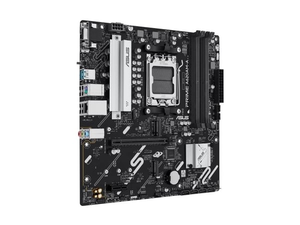 ASUS PRIME A620AM-A-CSM - Hovedkort - micro ATX - Socket AM5 - AMD A620A Chipset - USB-C 3.2 Gen 1, USB 3.2 Gen 1, USB 3.2 Gen 2 - Gigabit LAN - in...