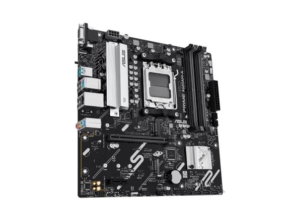 ASUS PRIME A620AM-A-CSM - Hovedkort - micro ATX - Socket AM5 - AMD A620A Chipset - USB-C 3.2 Gen 1, USB 3.2 Gen 1, USB 3.2 Gen 2 - Gigabit LAN - in...