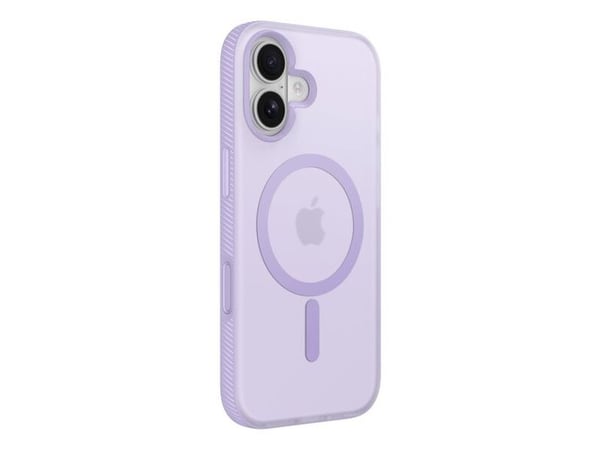 Belkin SheerForce Grip Series - Baksidedeksel for mobiltelefon - MagSafe-samsvar - laget av resirkulerte materialer - lavandel - for Apple iPhone 17