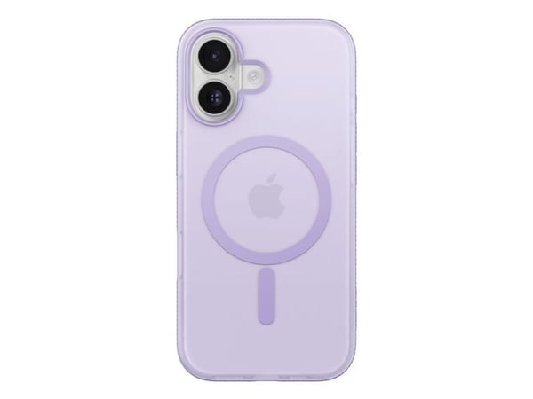 Belkin SheerForce Grip Series - Baksidedeksel for mobiltelefon - MagSafe-samsvar - laget av resirkulerte materialer - lavandel - for Apple iPhone 17